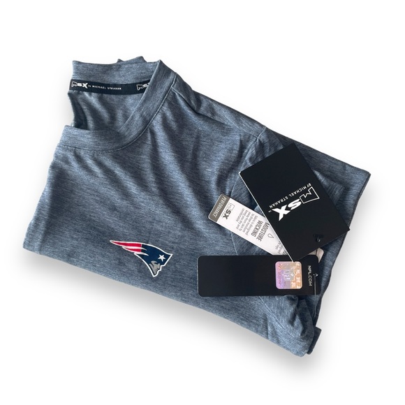 NWT NFL Fan Gear Woman’s New England Patriots Logo T-Shirt Size Large - Picture 2 of 16